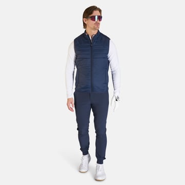 Hybrid Padded Vest Blau Bogeys & Birdies