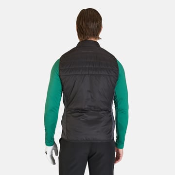 Hybrid Padded Vest Svart Grå Bogeys & Birdies