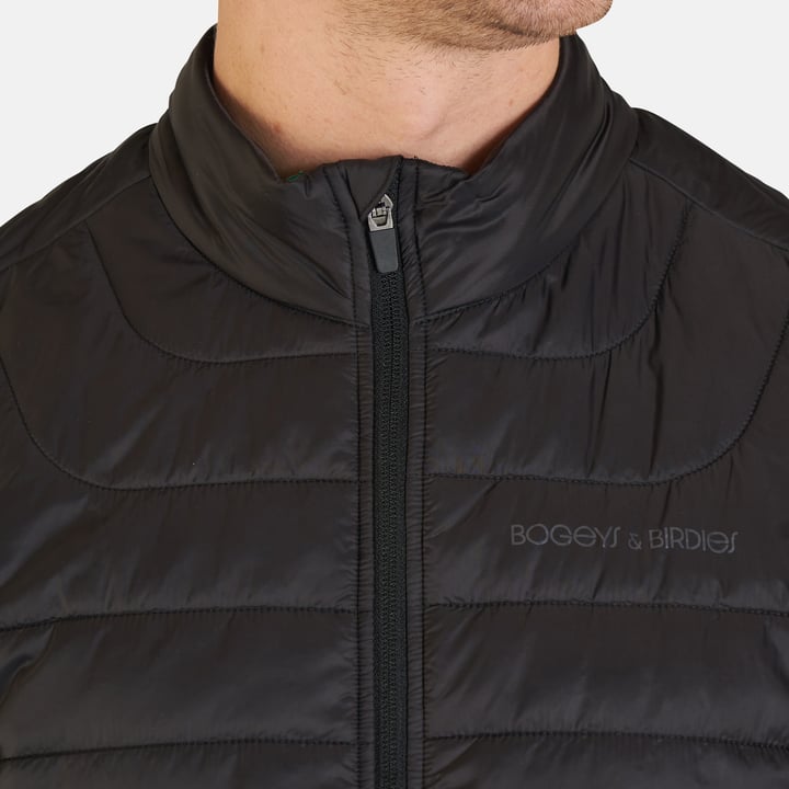 Hybrid Padded Vest Svart Grå Bogeys & Birdies