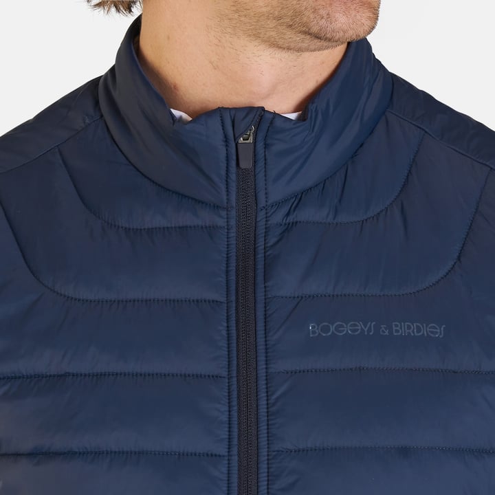 Hybrid Padded Vest Blau Bogeys & Birdies