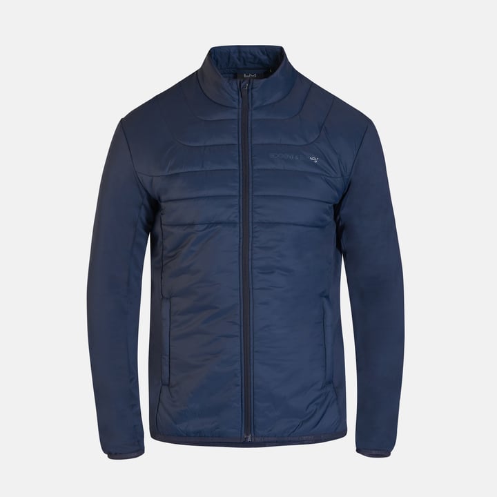 M Hybrid Padded Jkt Blau Bogeys & Birdies