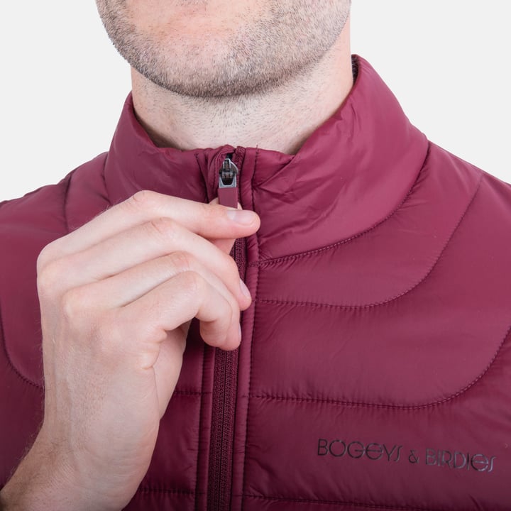 M Hybrid Padded Jkt Red Bogeys & Birdies M Hybrid Padded Jkt Red Bogeys & Birdies