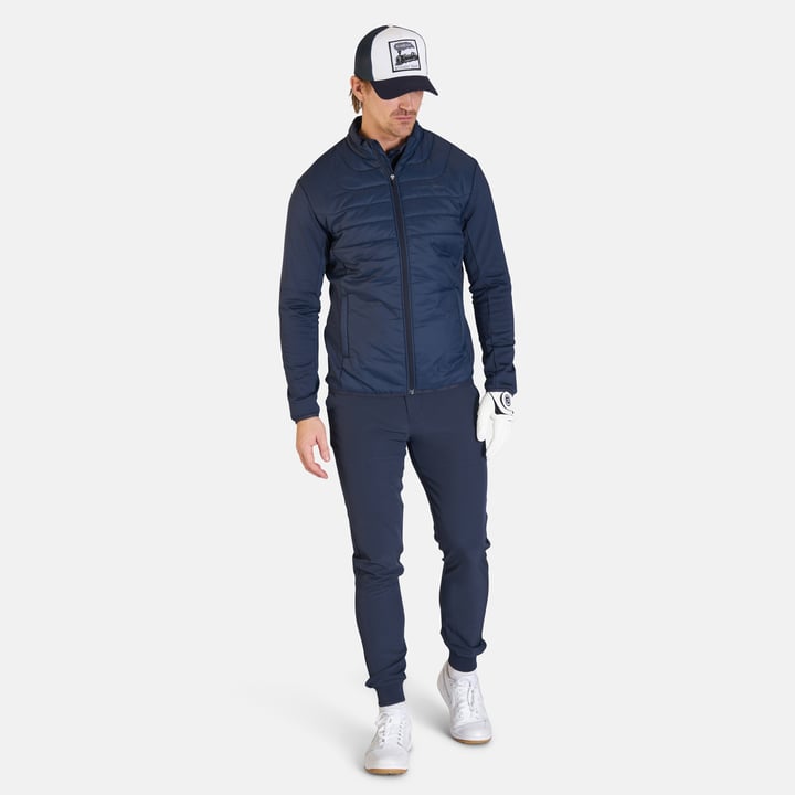 M Hybrid Padded Jkt Blau Bogeys & Birdies