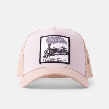 Trucker Board My Bogey Train Beige Bogeys & Birdies