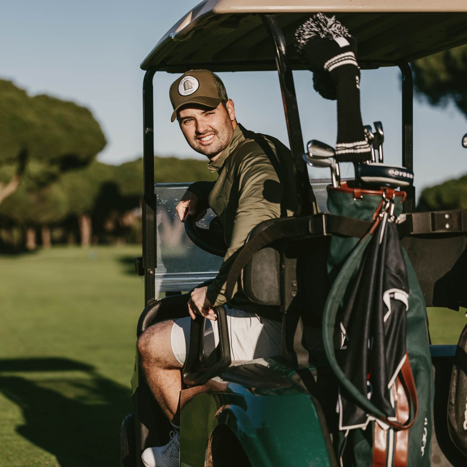 Trucker No Birdies Today Grön Bogeys & Birdies