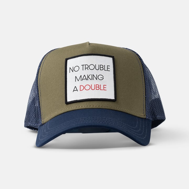 Trucker No Trouble Making a Double Grøn Blå Bogeys & Birdies Trucker No Trouble Making a Double Grøn Blå Bogeys & Birdies