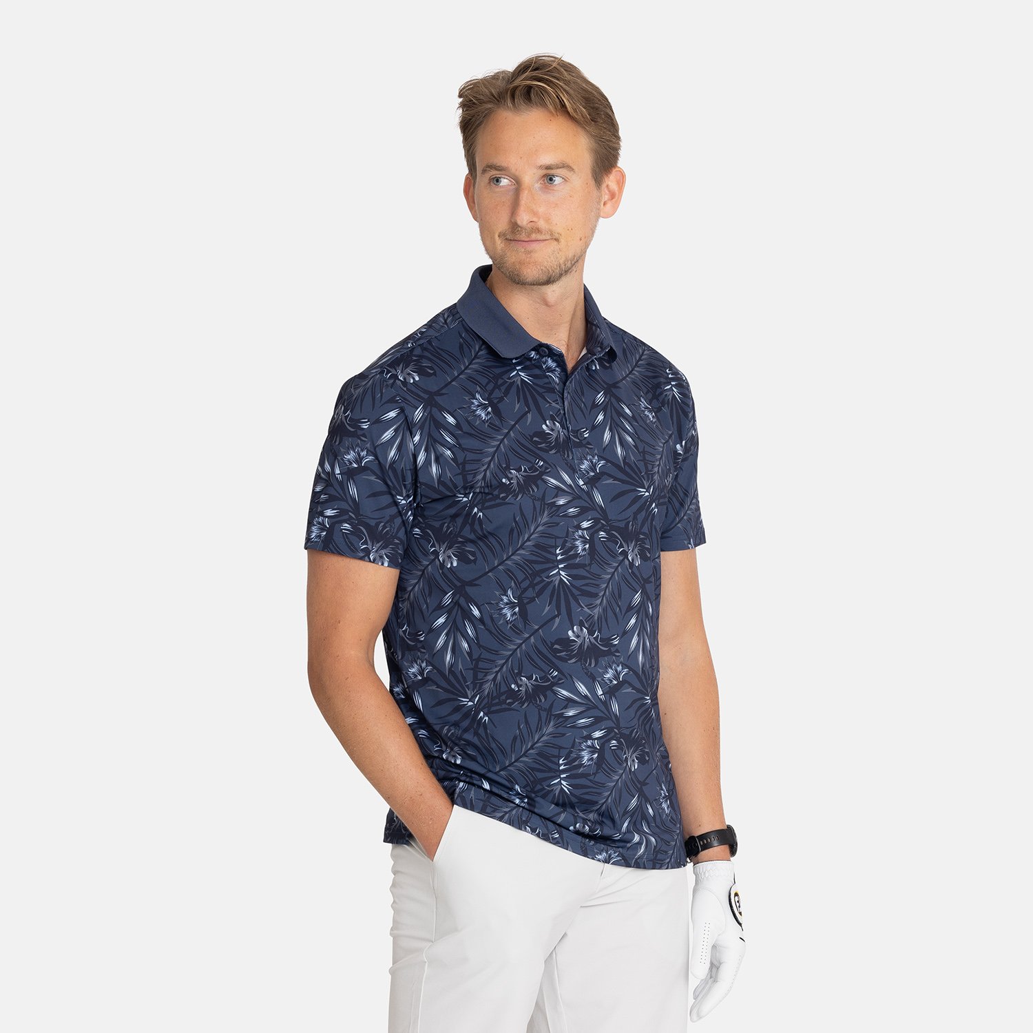 M Tech TM Flowerprint Bleu Bogeys & Birdies