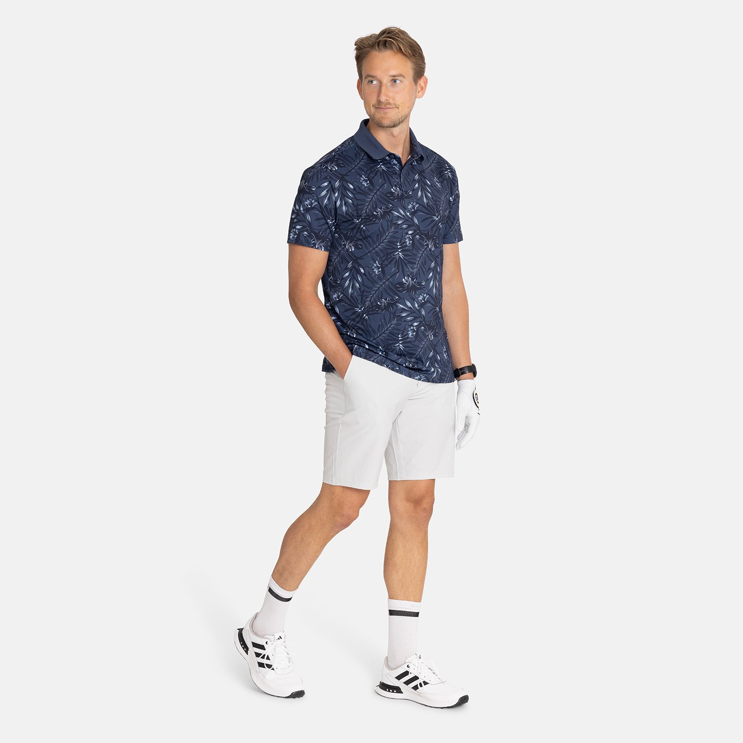 M Tech TM Flowerprint Bleu Bogeys & Birdies