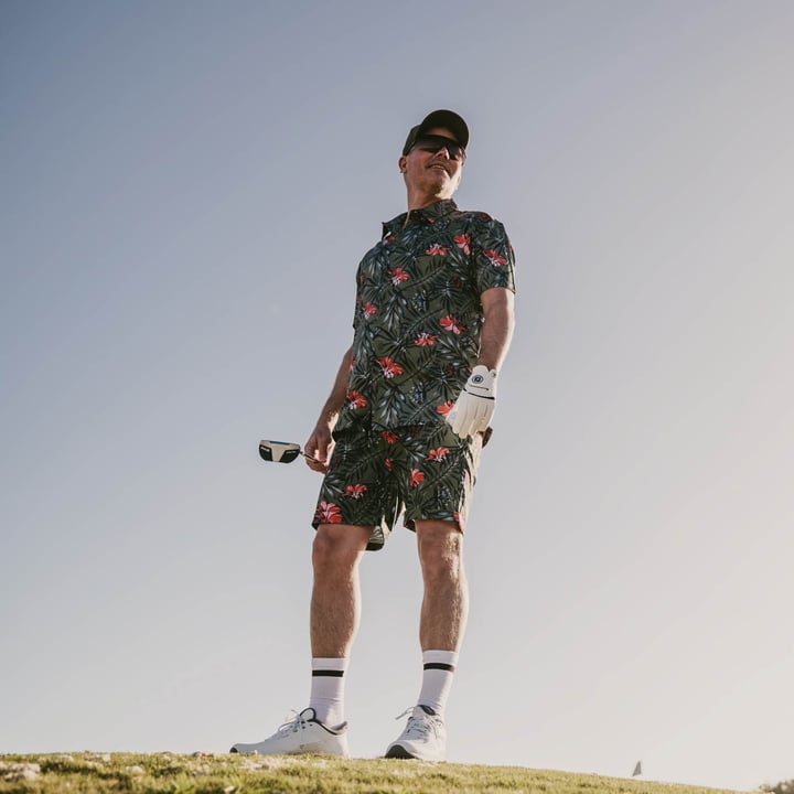 M TM Flowerprint Bogeys & Birdies M TM Flowerprint Bogeys & Birdies
