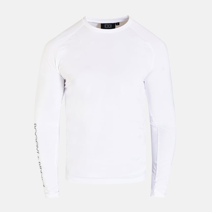 M First Layer LS Tee Hvid Bogeys & Birdies M First Layer LS Tee Hvid Bogeys & Birdies