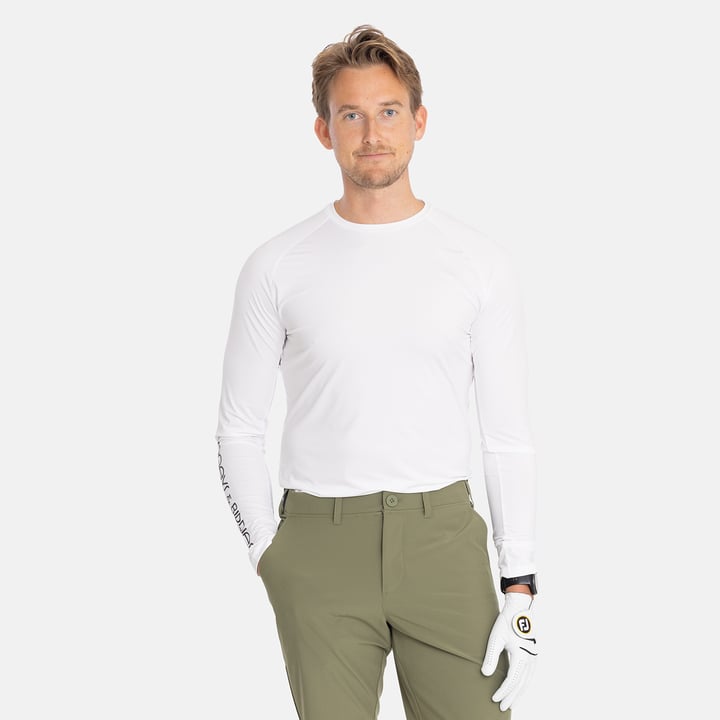 M First Layer LS Tee Hvid Bogeys & Birdies M First Layer LS Tee Hvid Bogeys & Birdies
