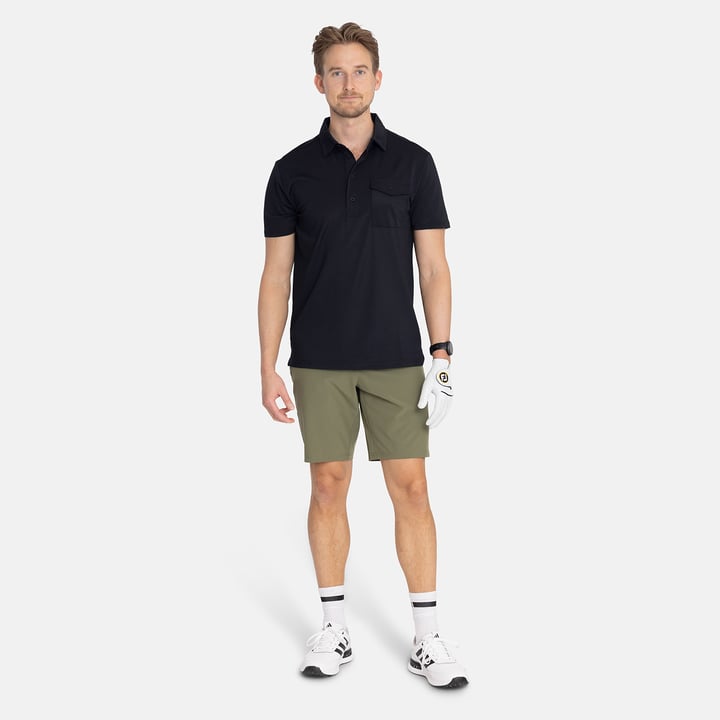 M Tech Pocket Polo 2.0 Svart Bogeys & Birdies M Tech Pocket Polo 2.0 Svart Bogeys & Birdies