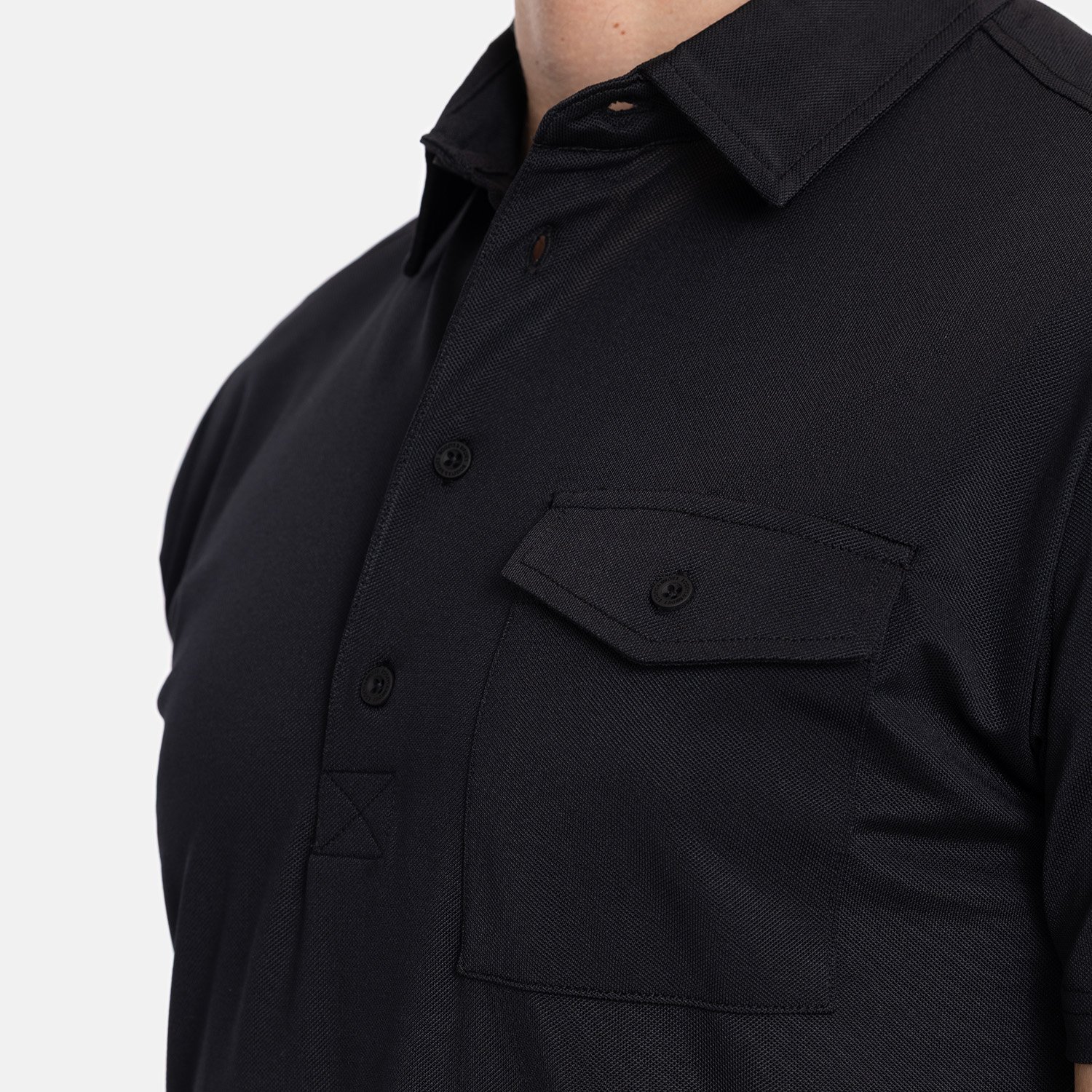 M Tech Pocket Polo 2.0 Svart Bogeys & Birdies