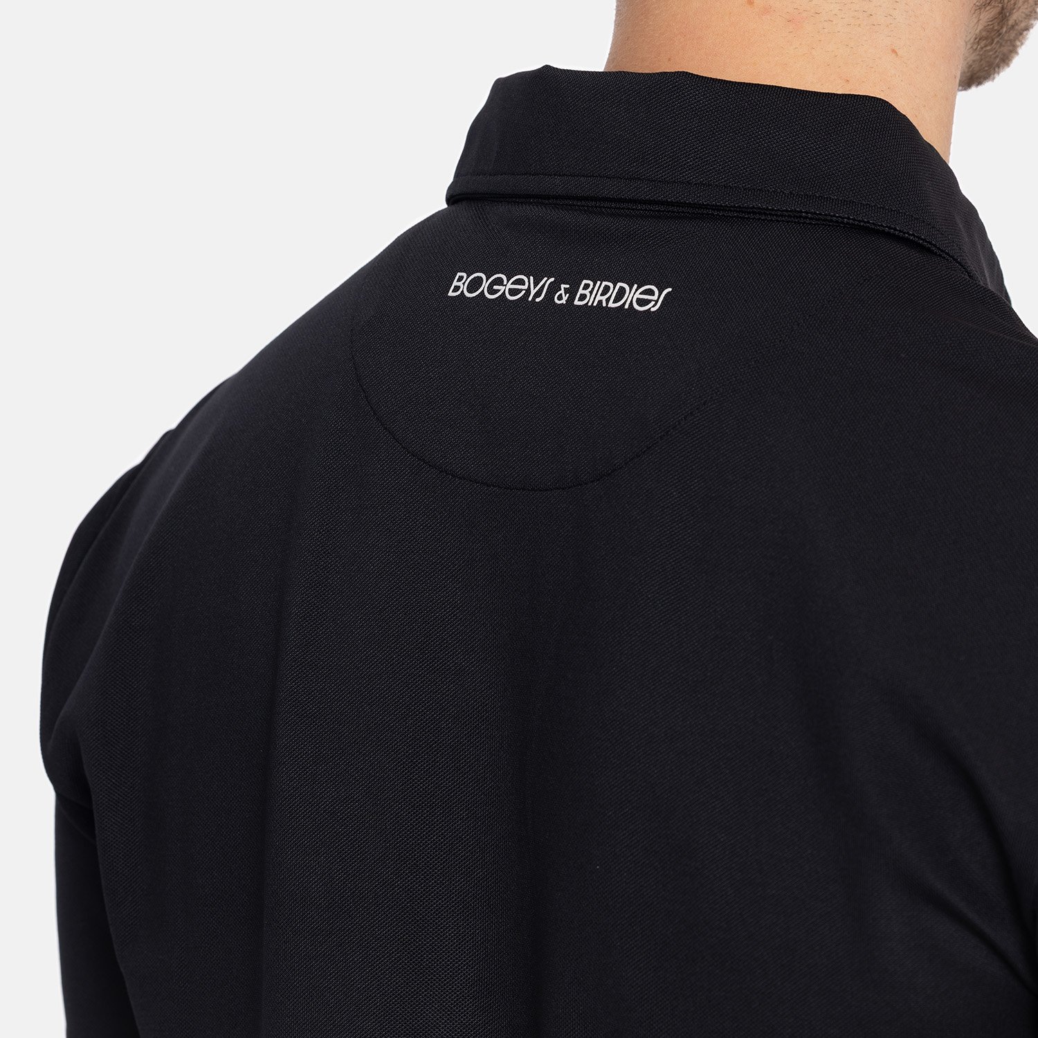 M Tech Pocket Polo 2.0 Svart Bogeys & Birdies
