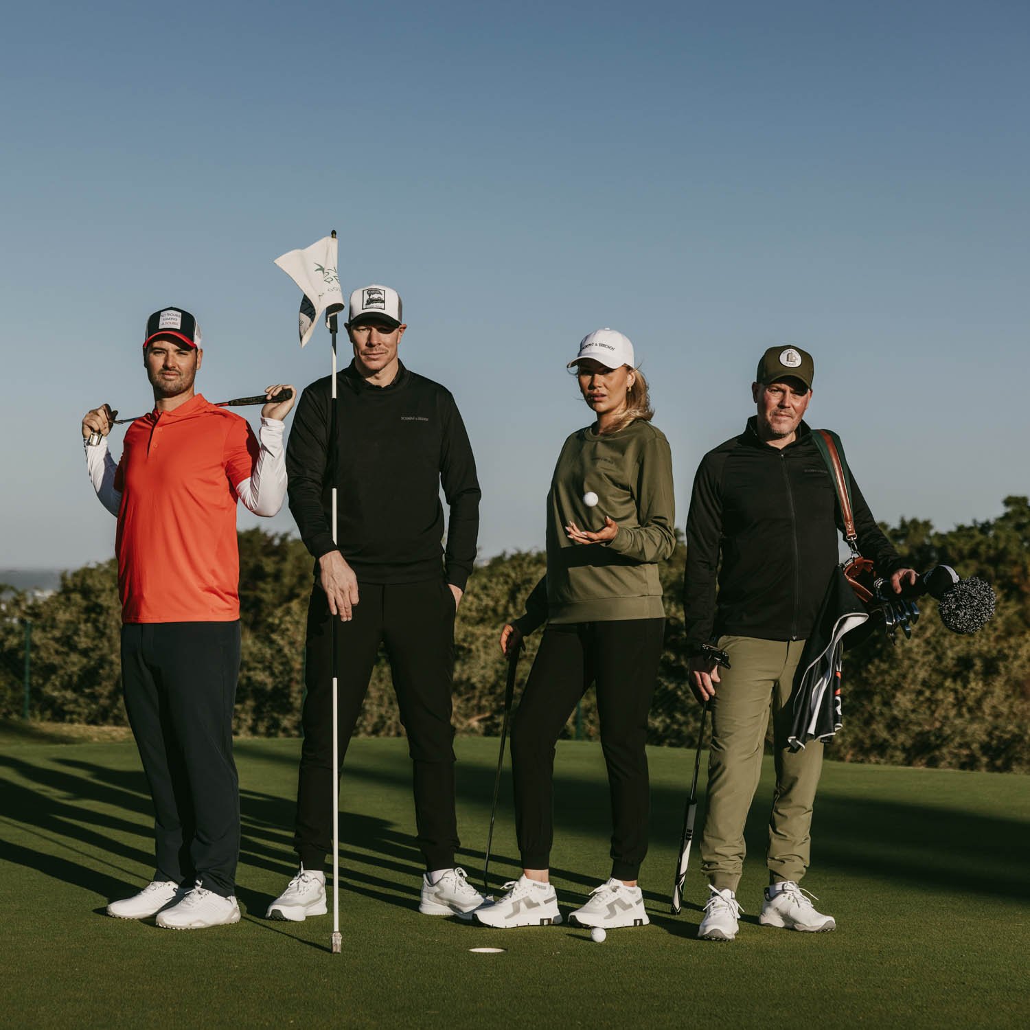 M Tech Crew Svart Bogeys & Birdies