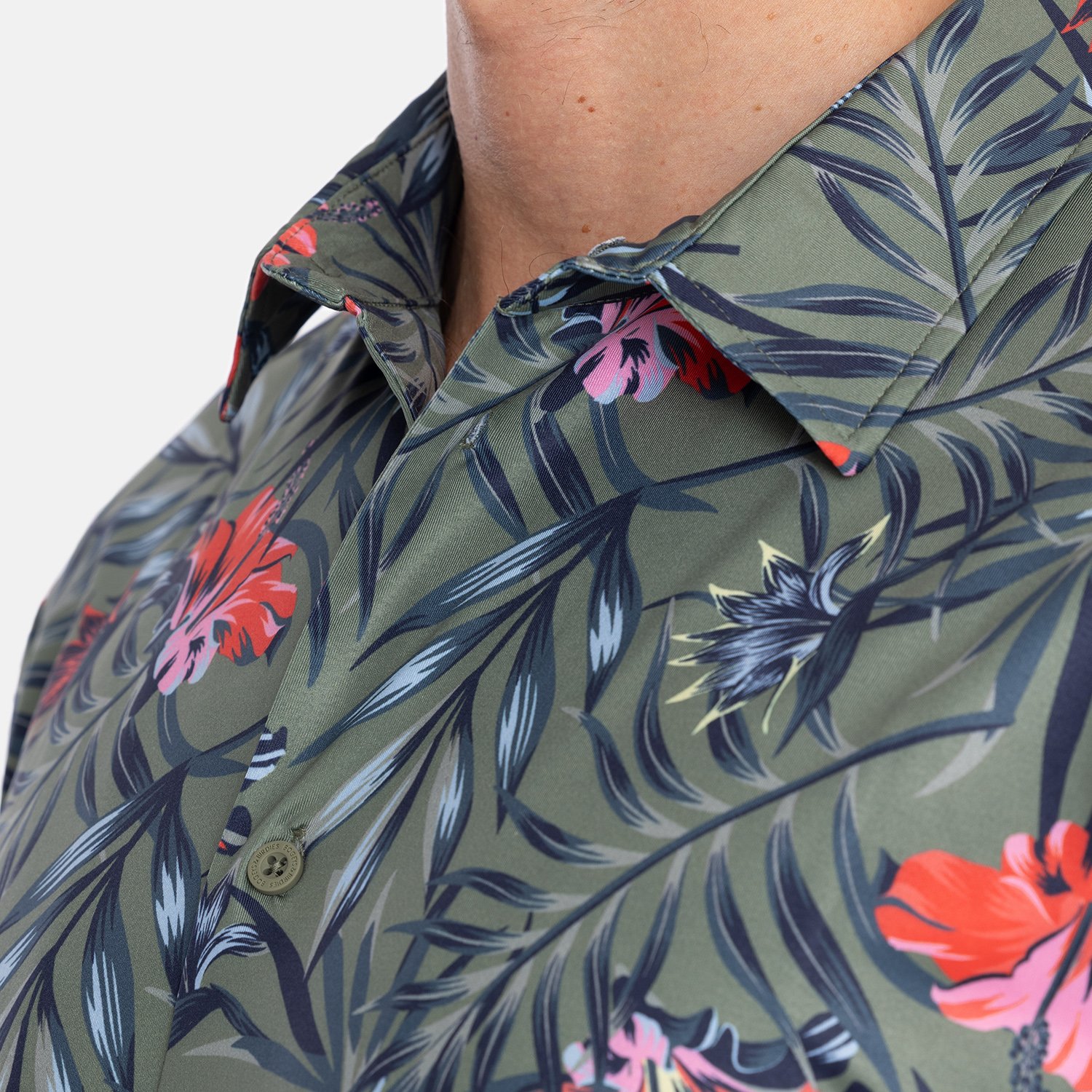M Tech TM Shirt Flowerprint Bogeys & Birdies
