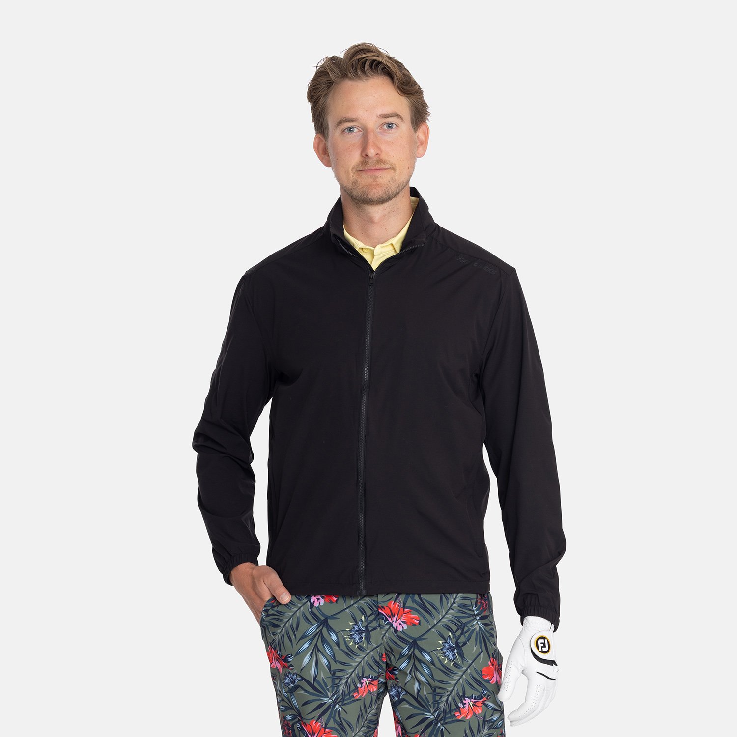 M Windbreaker Jacket Svart Bogeys & Birdies