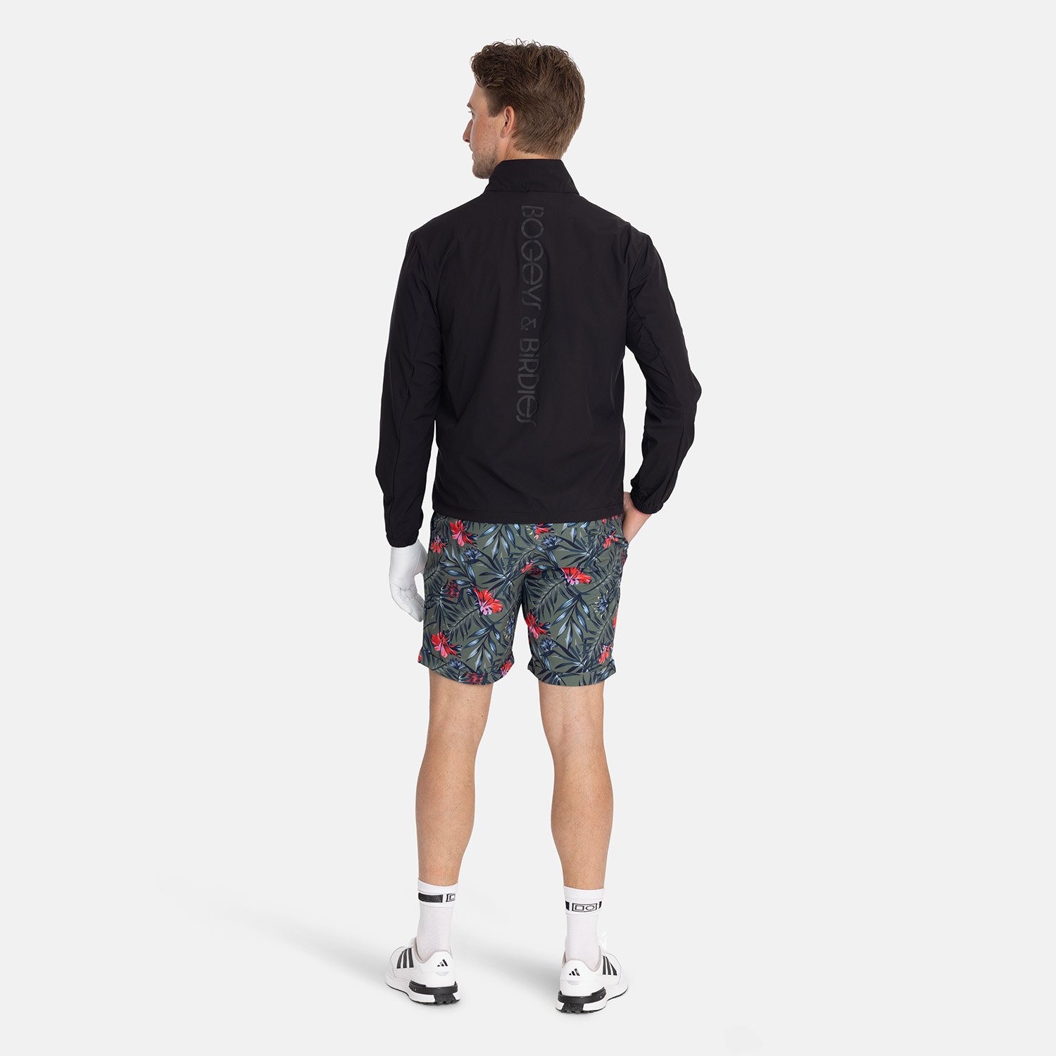 M Windbreaker Jacket Svart Bogeys & Birdies