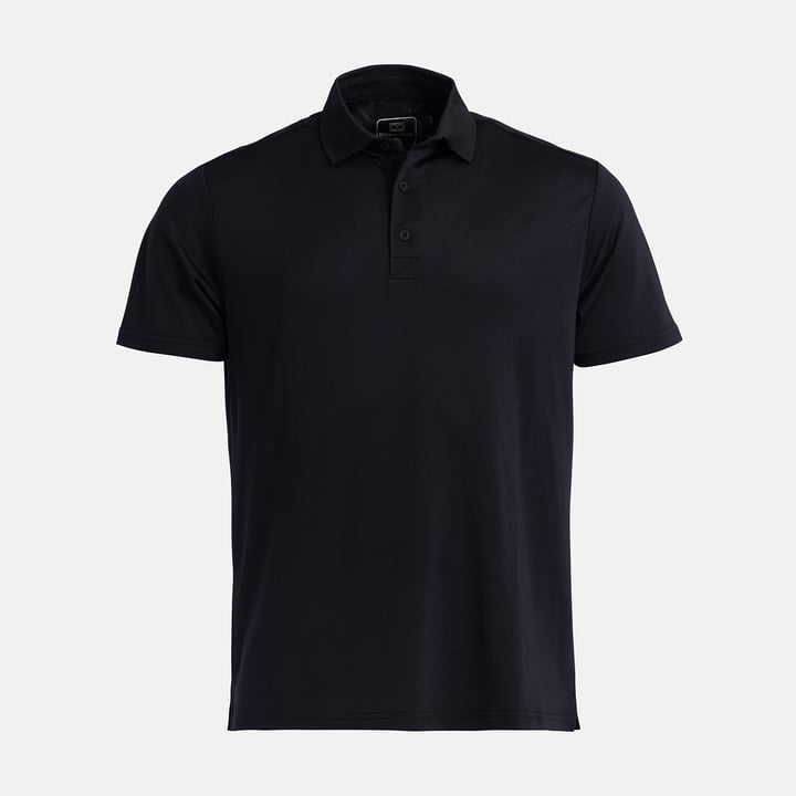 M Tech Solid Pique Knit Svart Bogeys & Birdies M Tech Solid Pique Knit Svart Bogeys & Birdies