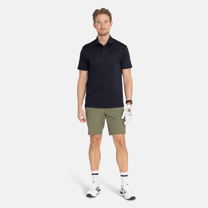 M Tech Solid Pique Knit Svart Bogeys & Birdies M Tech Solid Pique Knit Svart Bogeys & Birdies