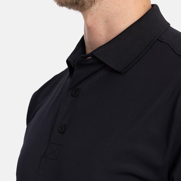M Tech Solid Pique Knit Svart Bogeys & Birdies M Tech Solid Pique Knit Svart Bogeys & Birdies