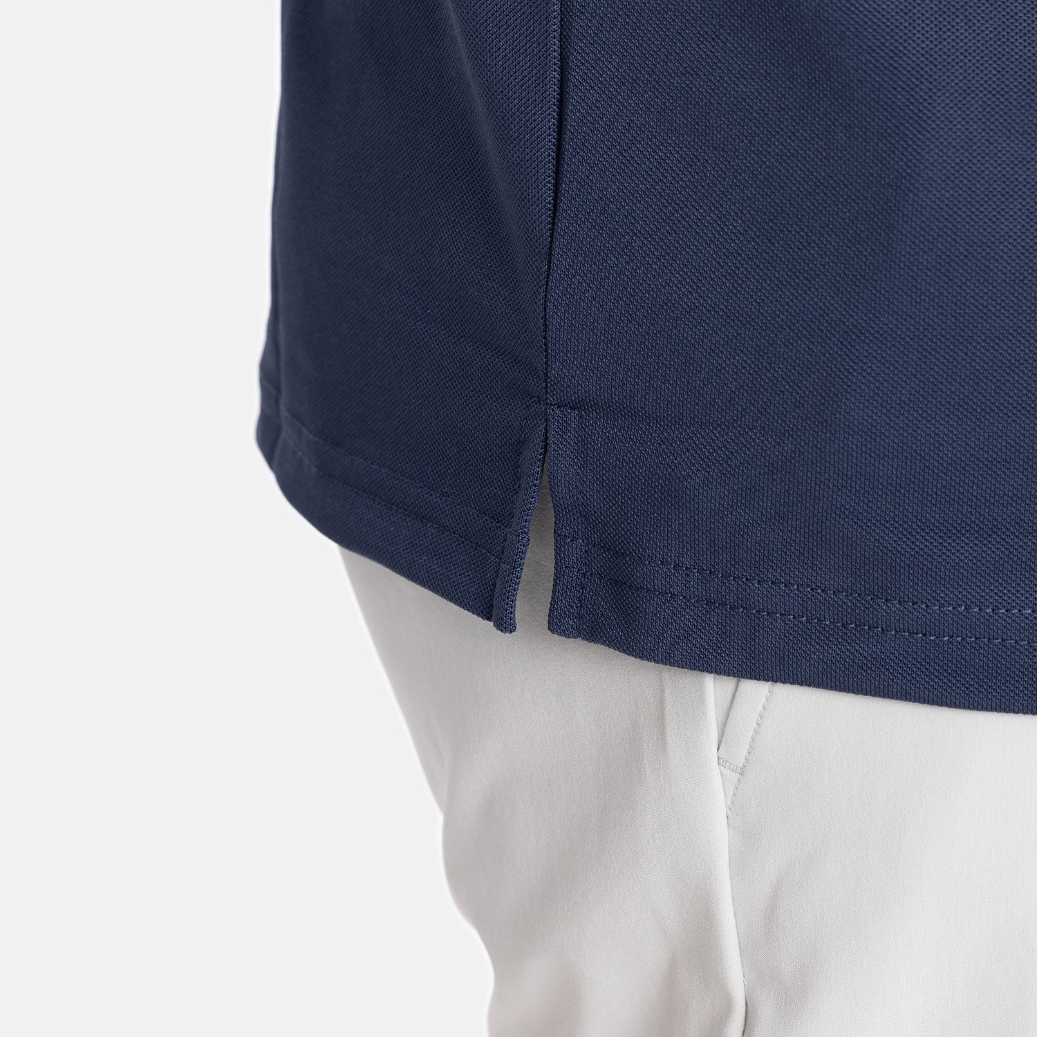 M Tech Solid Pique Knit Sininen Bogeys & Birdies
