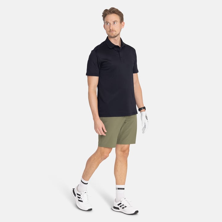 M Tech Solid Pique Knit Svart Bogeys & Birdies M Tech Solid Pique Knit Svart Bogeys & Birdies