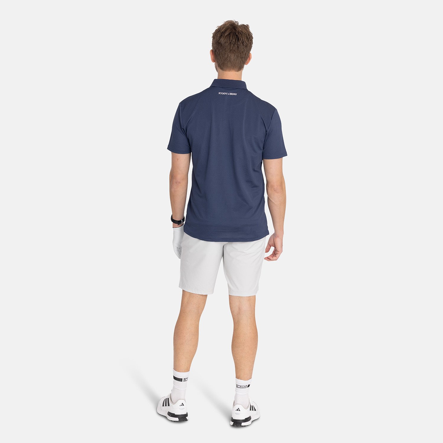 M Tech Solid Pique Knit Sininen Bogeys & Birdies