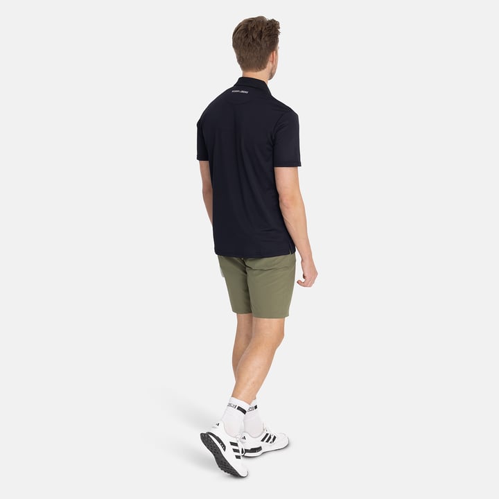 M Tech Solid Pique Knit Svart Bogeys & Birdies M Tech Solid Pique Knit Svart Bogeys & Birdies