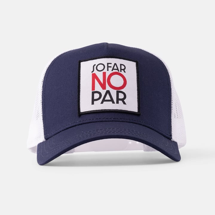 Trucker So Far No Par Blue White Bogeys & Birdies