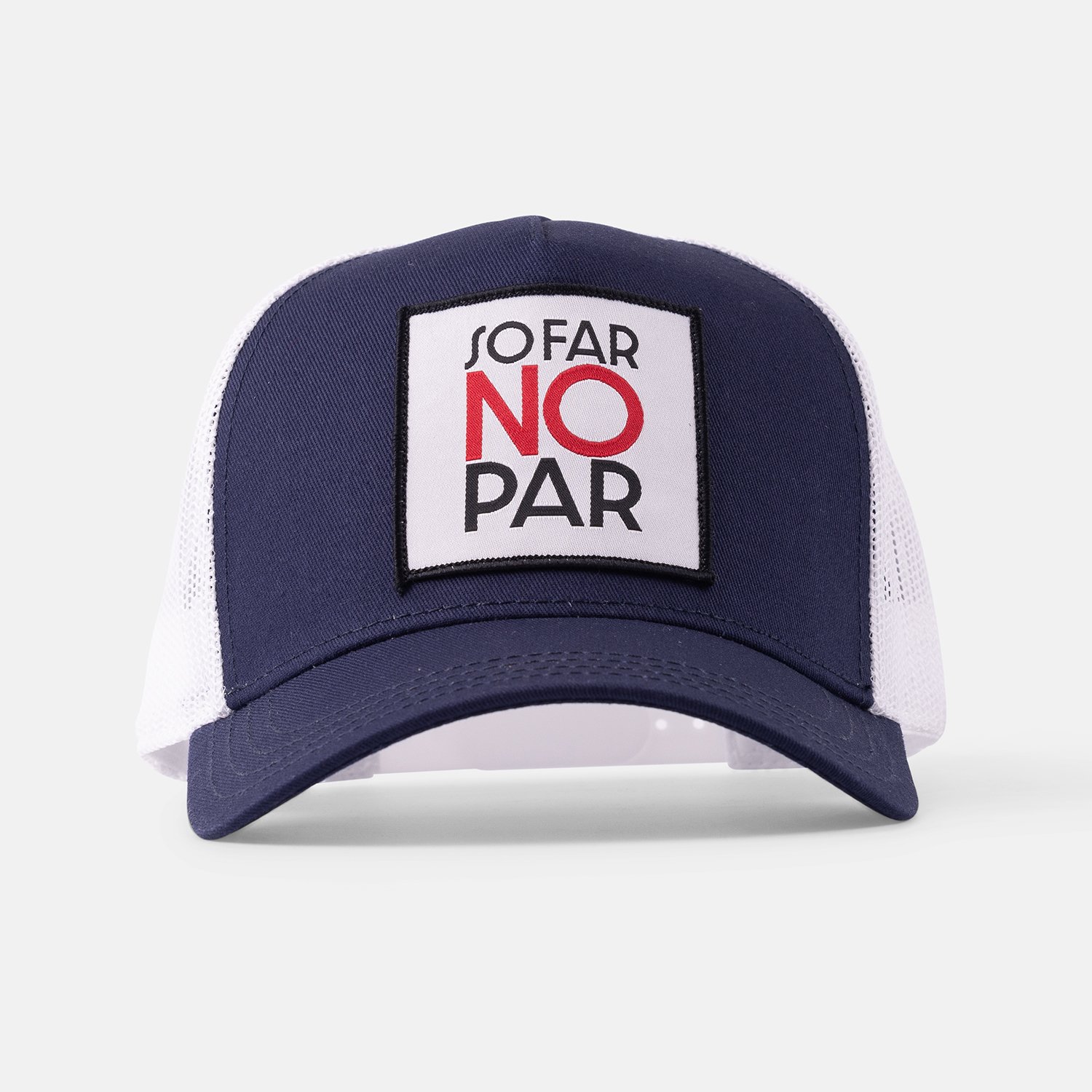 Trucker So Far No Par Blue White Bogeys & Birdies Trucker So Far No Par Blue White Bogeys & Birdies