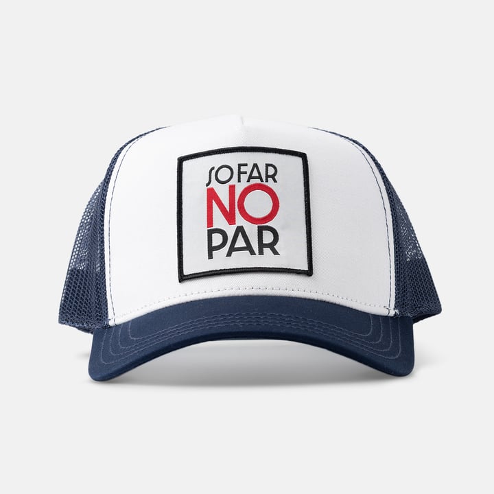 Trucker So Far No Par Hvid Blå Bogeys & Birdies Trucker So Far No Par Hvid Blå Bogeys & Birdies