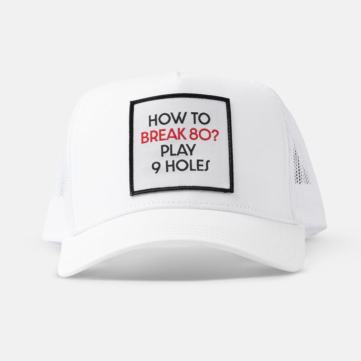 Trucker Best Way To Break 80 Hvid Bogeys & Birdies Trucker Best Way To Break 80 Hvid Bogeys & Birdies