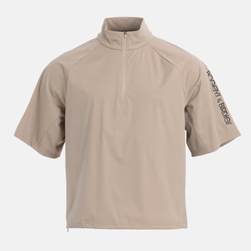 M Windbreaker SS 1/4 Zip Beige Bogeys & Birdies