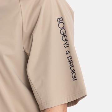 M Windbreaker SS 1/4 Zip Beige Bogeys & Birdies