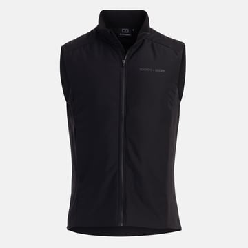 M Lt Padded Vest Svart Bogeys & Birdies