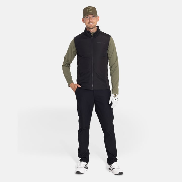 M Lt Padded Vest Svart Bogeys & Birdies M Lt Padded Vest Svart Bogeys & Birdies