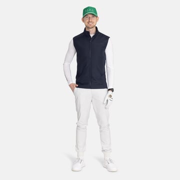 M Lt Padded Vest Blå Bogeys & Birdies