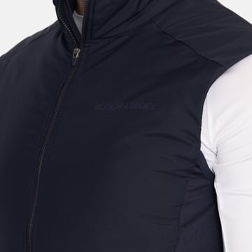 M Lt Padded Vest Blå Bogeys & Birdies