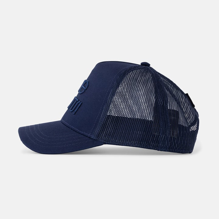 Trucker Cap 3D Hate 3-Putts Blå Bogeys & Birdies