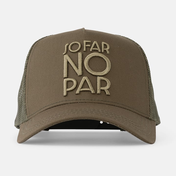 Trucker Cap 3D So Far No Par Bogeys & Birdies