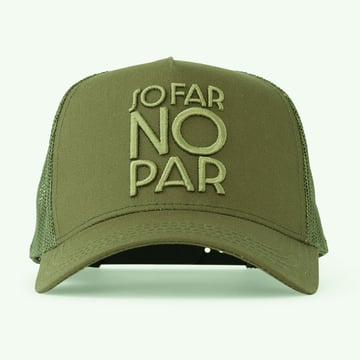 Trucker Cap 3D So Far No Par Bogeys & Birdies