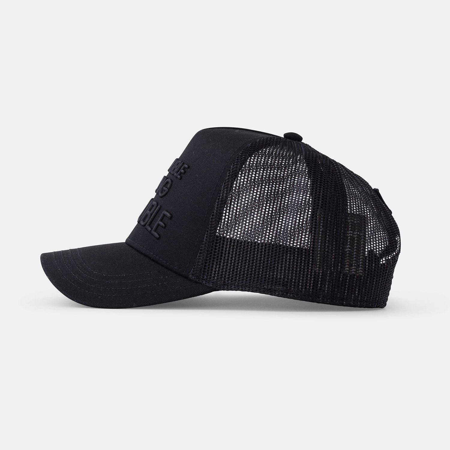 Trucker Cap 3D No Trouble Making a Double Svart Bogeys & Birdies Trucker Cap 3D No Trouble Making a Double Svart Bogeys & Birdies