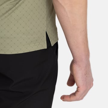 Tech Micro Argyle AOP Grün Schwarz Bogeys & Birdies