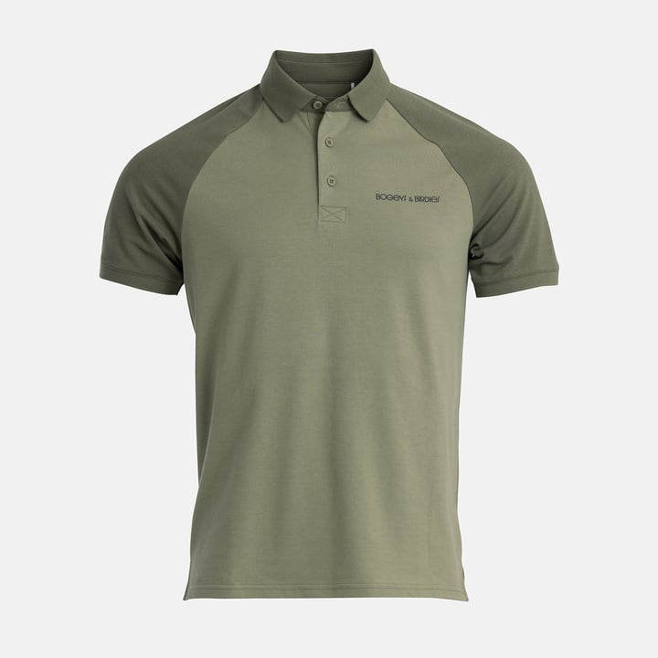 M Cotton Tech Raglan 2-Tone Grön Bogeys & Birdies