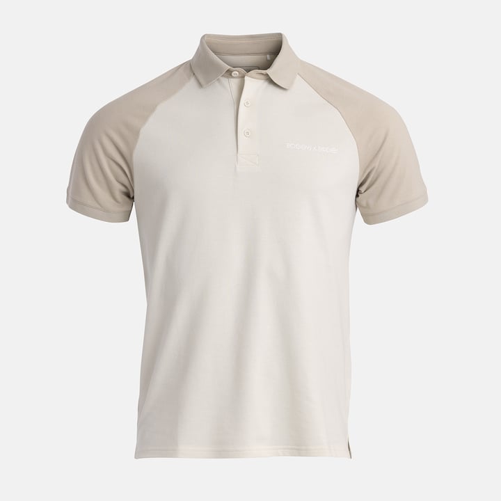 M Cotton Tech Raglan 2-Tone Beige Bogeys & Birdies