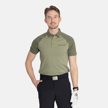 M Cotton Tech Raglan 2-Tone Grön Bogeys & Birdies