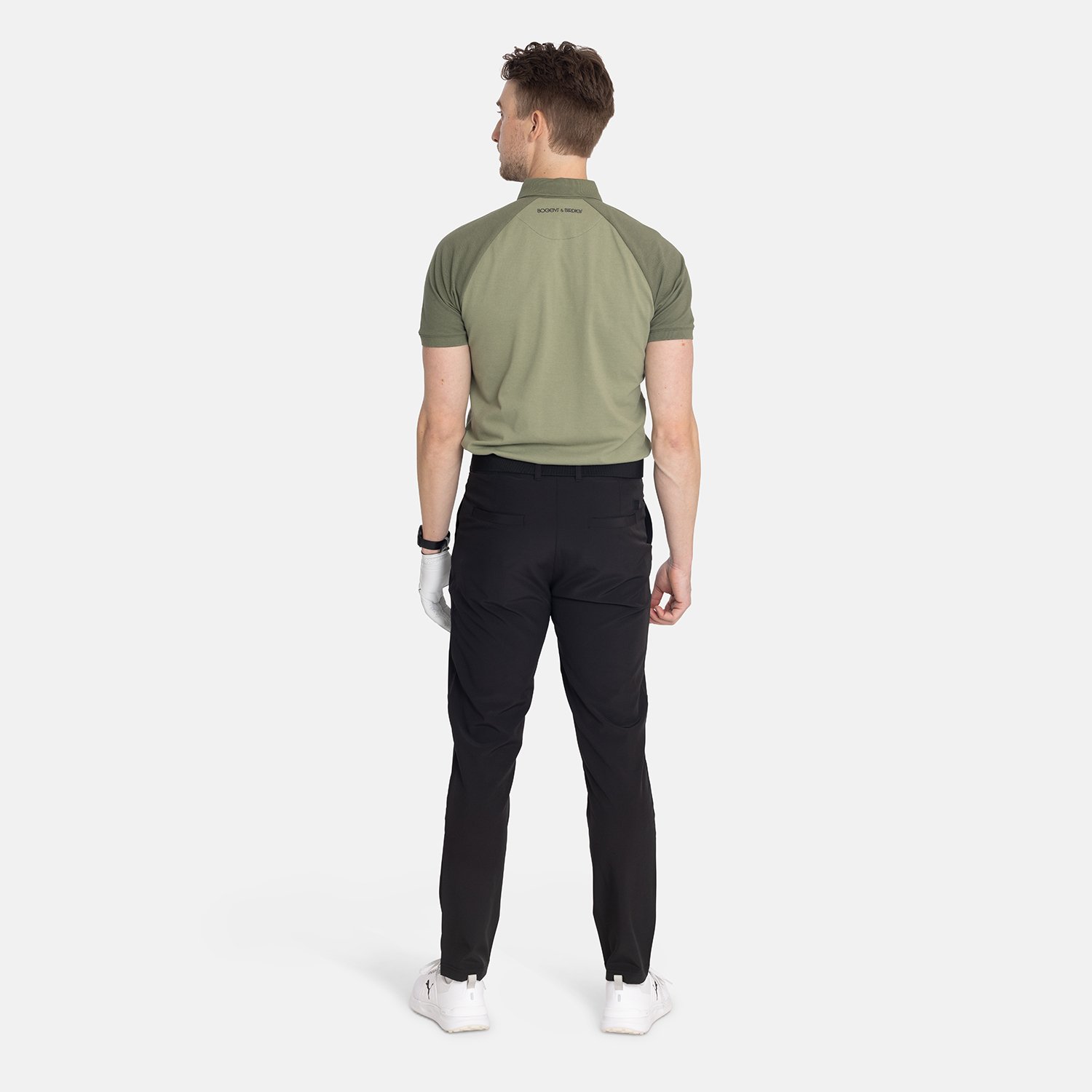 M Cotton Tech Raglan 2-Tone Grön Bogeys & Birdies