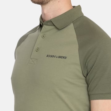 M Cotton Tech Raglan 2-Tone Grön Bogeys & Birdies