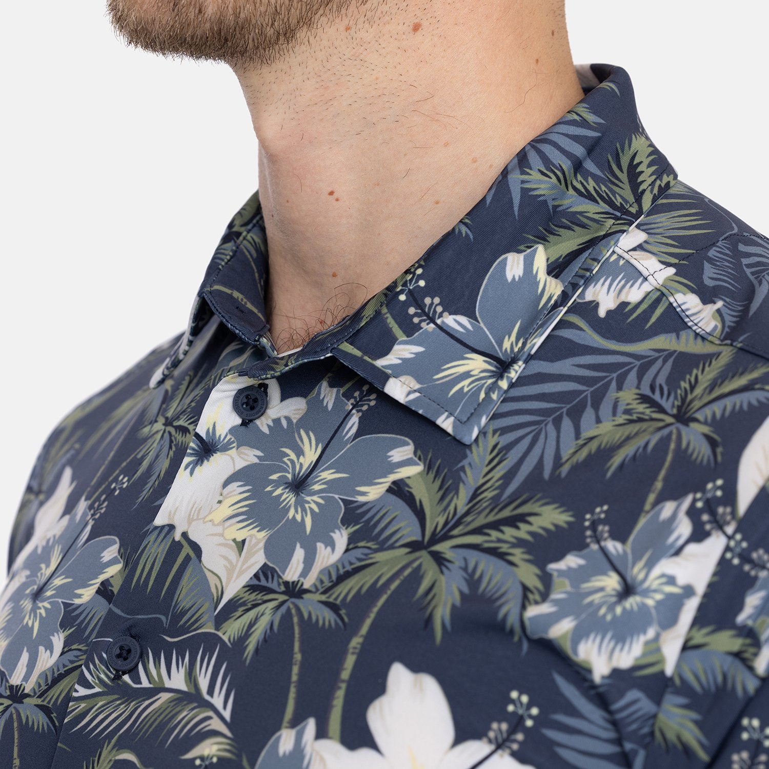Tech TM Shirt Flowerprint Bogeys & Birdies